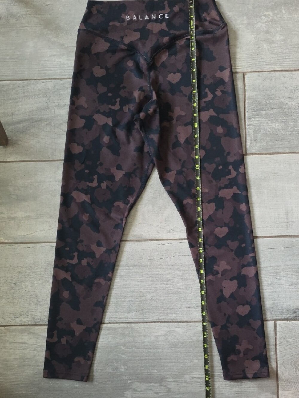 NWOT - Balance/Vitality Brown Camo Leggings - Picture 4 of 10